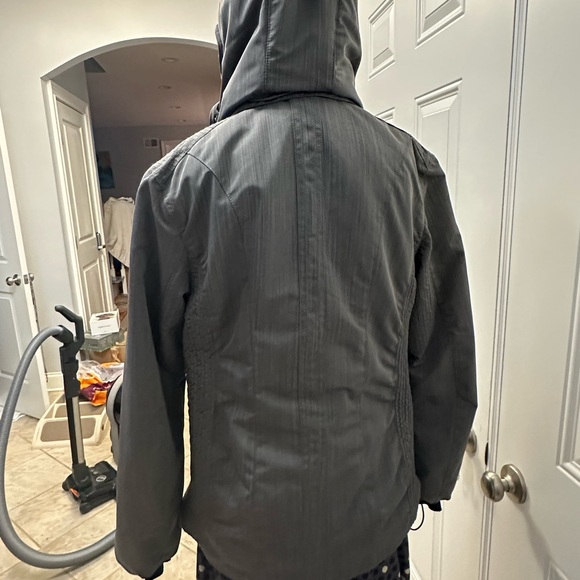 Obermeyer Lexington Women's Charcoal Ski Jacket - Picture 11 of 12